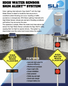 Image linking to our Solar high water sensor literature